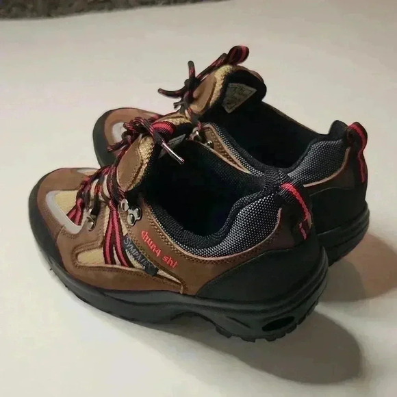 CHUNG SHI Rocker Toning Hiking Walking Leather Shoes Boots Women's US Size  7.5 - Picture 2 of 8